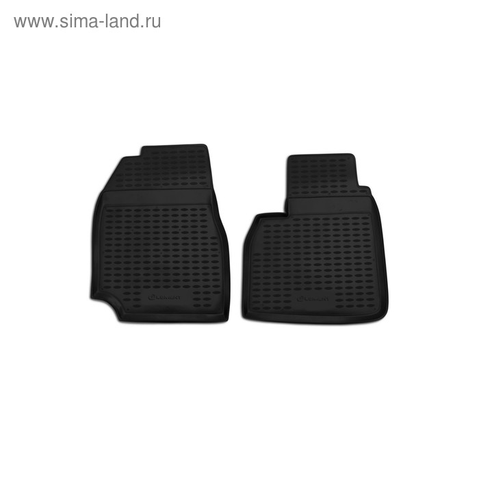 фото Коврики в салон toyota land cruiser 100 1998-2007, 3 шт. (полиуретан, серые) element