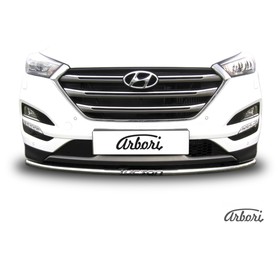 

Защита переднего бампера Arbori d42 с надписью HYUNDAI Tucson 4WD 2015-