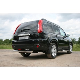 

Защита задняя "ступень" d 76 "Nissan X-Trail" 2011-2016, (лок.сборка С-Пб), NXTR.75.1295