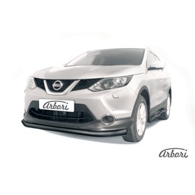 

Защита переднего бампера Arbori d76 черная NISSAN QASHQAI 2014-