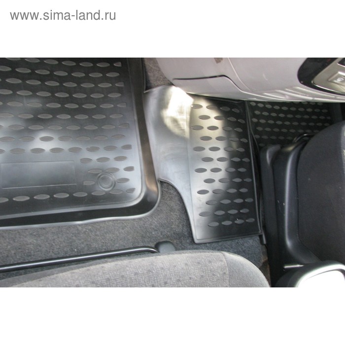 Коврики в салон Toyota Ipsum ACM 21W JDM, 05/2001–05/2007, 3 ряда, П.Р бежевые коврики в салон toyota premio allion azt240 jdm 12 2001–05 2007 п р 4 шт полиуретан