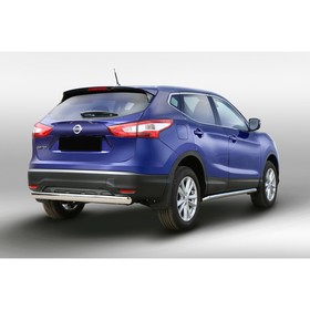 

Защита задняя 75х42 овальная, Nissan Qashqai 2014-2016, NQSH.75.5080