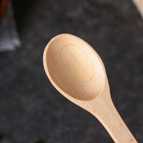 

Ложка деревянная "Чайная", 11 х 2.5 см, массив бука