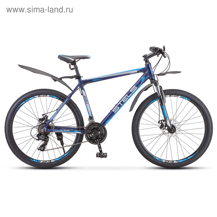 фото Велосипед 26" stels navigator-620 md, v010, цвет тёмно-синий, размер 14"