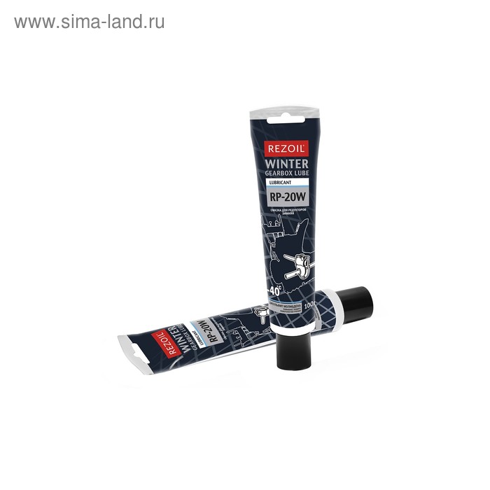 Смазка для редукторных передач REZOIL RP-20W, зимняя, 100 г зимняя смазка для редукторов с дисульфидом молибдена rezoil rp20w 100 гр 1шт