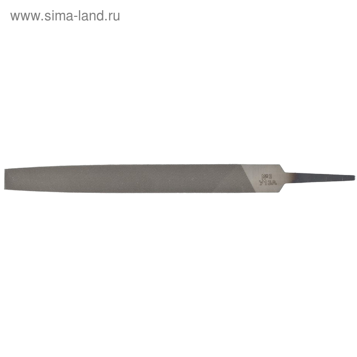 Напильник Сибртех 162537, №3, 150 мм, плоский, сталь У13А, для заточки цепей