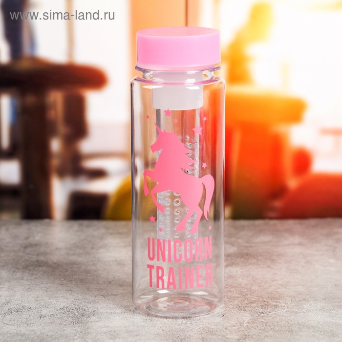 фото Бутылка для воды «единорог», 500 мл командор