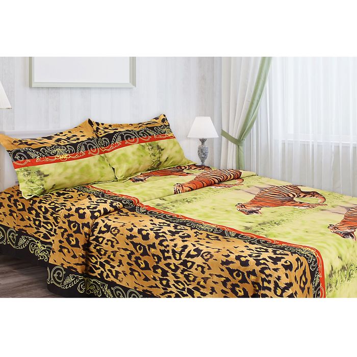 Постельное бельё "Этель престиж" евро Быстрый охотник 200*220 см, 220*240 см, 50*70 + 5 см -