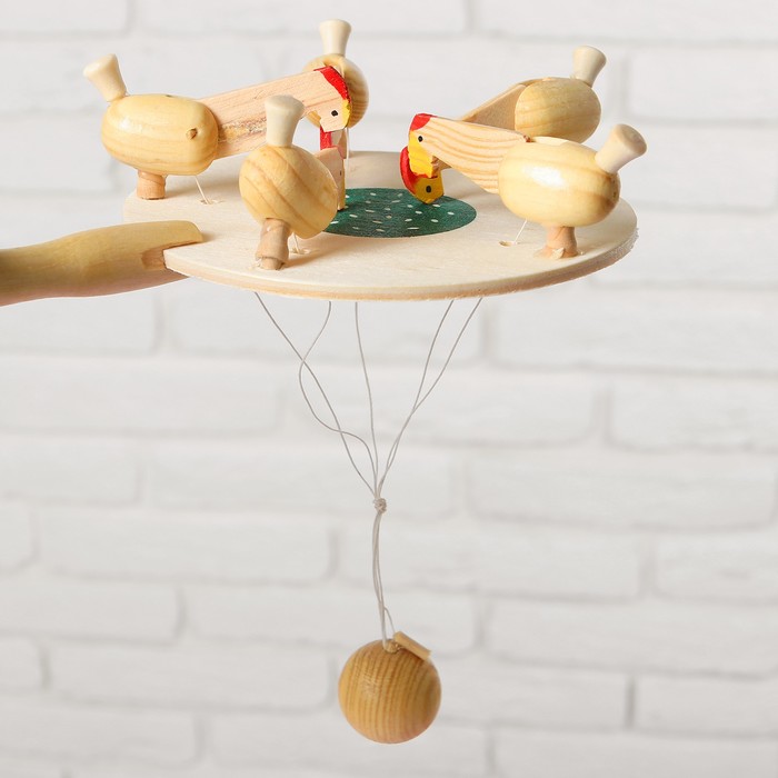 Игра "Курочки зёрнышки клюют" под роспись