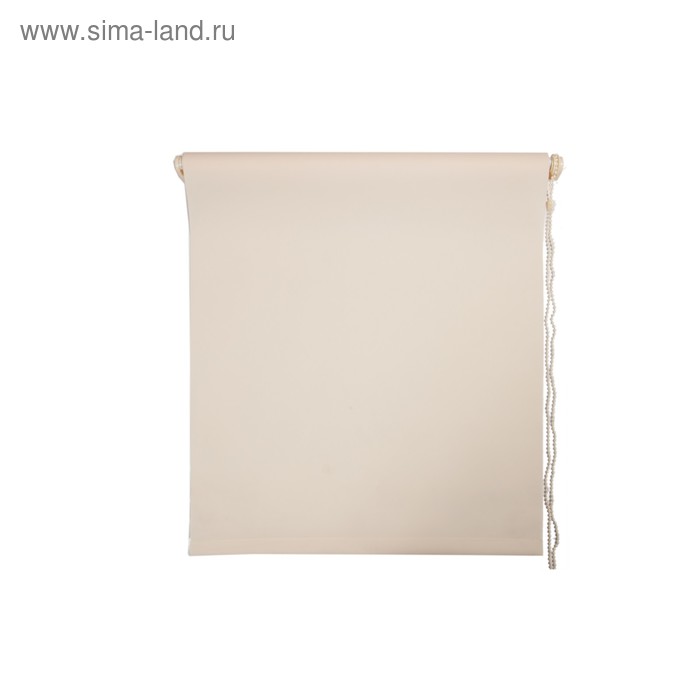 Рулонная штора «Комфортиссимо», 100х160 см, цвет кремовый штора рулонная мандала 100х160 см цвет бирюзовый