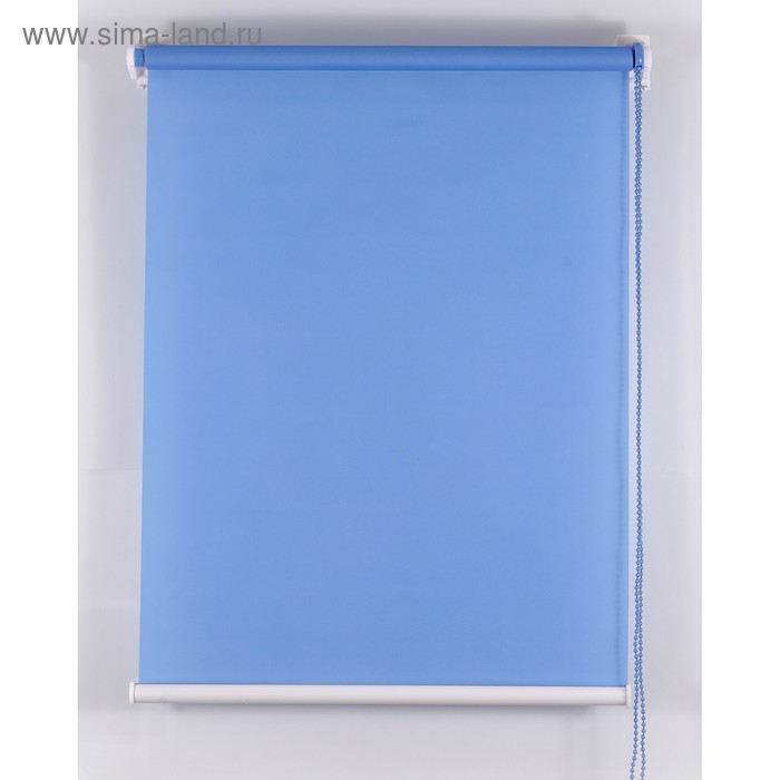 Рулонная штора «Комфортиссимо», 40х160 см, цвет синий штора рулонная флавора 40х160 см зеленый