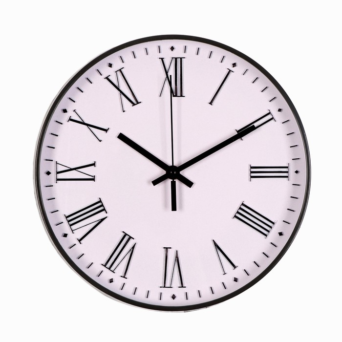 Часы настенные Эдит, d-30 см, плавный ход часы настенные делебио d 30 см плавный ход