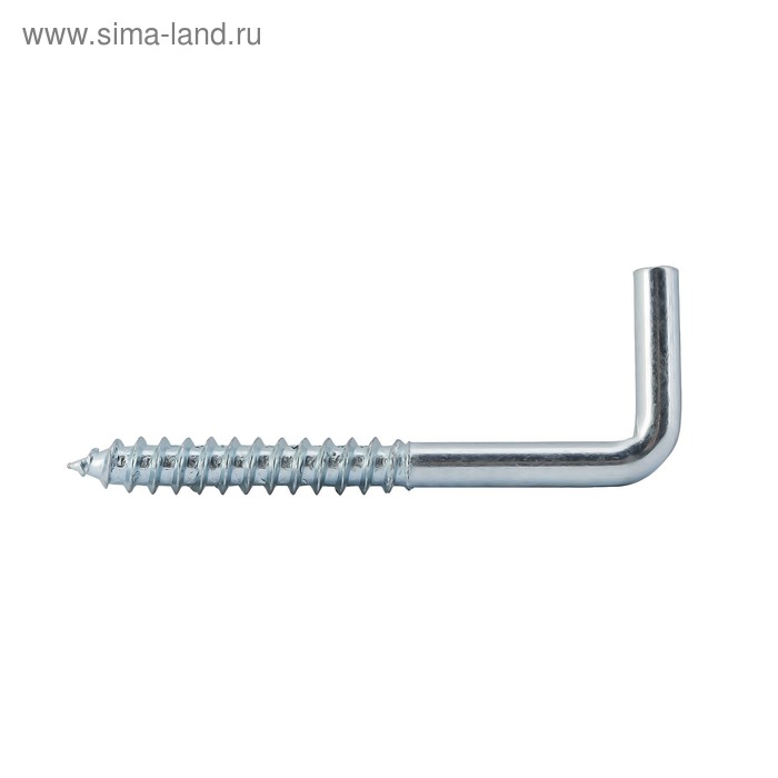 Шуруп-костыль Steelrex, белый цинк, 6x50 мм, 400 шт цена и фото