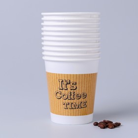 

Стакан бумажный It`s coffee time, 250 мл
