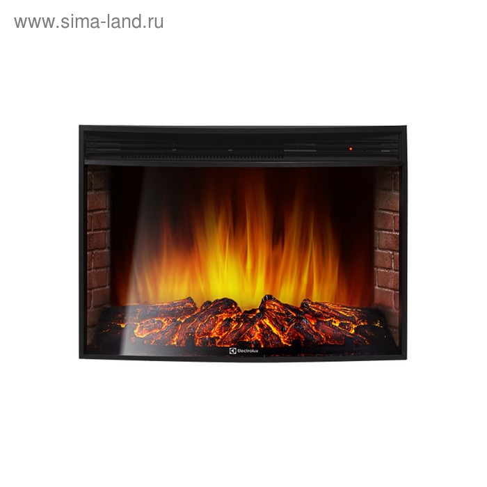 фото Электрокамин electrolux sphere plus efp/p-3320rls, 2000 вт, 2 режима, пульт ду, 33", чёрный