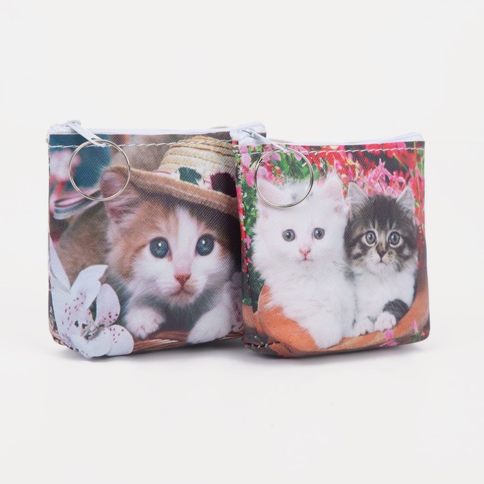 

Кошелёк на молнии, цвет МИКС