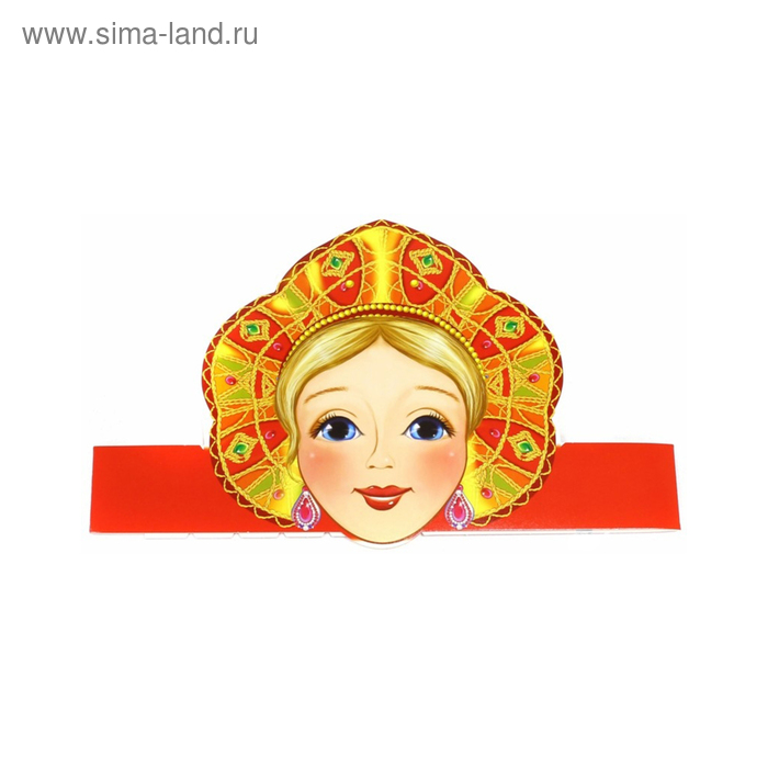 

Маска-ободок «Царевна», уф-лак