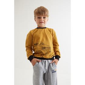 

Свитшот KAFTAN "Fast speed" р.34 (122-128 см), коричневый