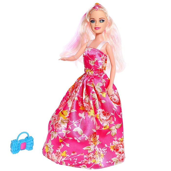 Кукла-модель Лида в платье, МИКС