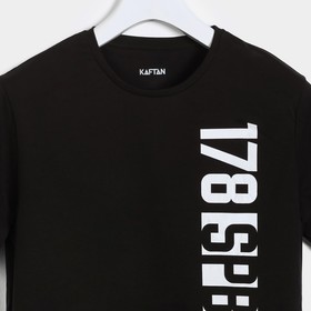 

Футболка KAFTAN «178SPB», р. M (48), цвет чёрный