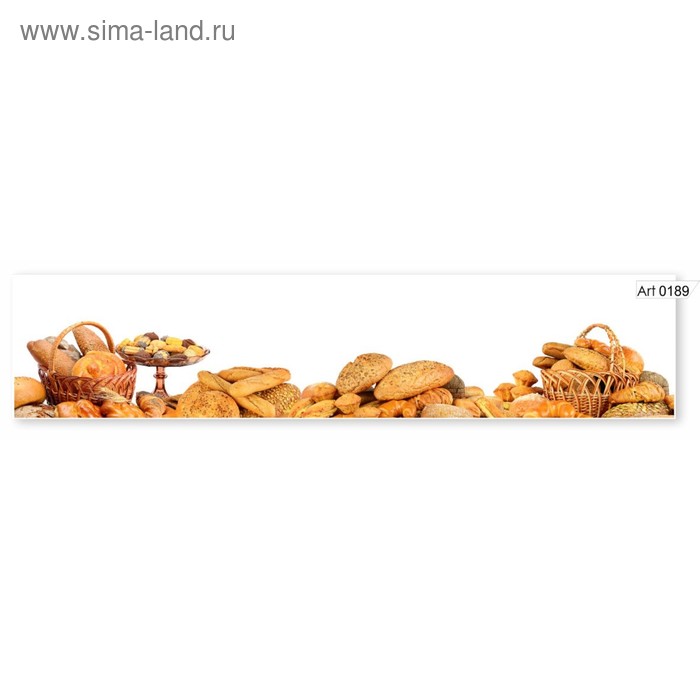 Фартук кухонный МДФ PANDA Хлеб, 0189