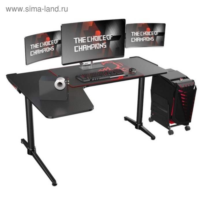 

Стол для геймеров Eureka L60, чёрный