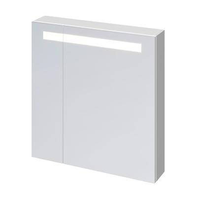 Зеркало-шкафчик Cersanit MELAR 70, с подсветкой, цвет белый