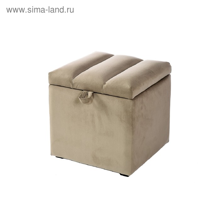 

Пуф Осло мини, 400х400х410, Велюр светло-коричневый