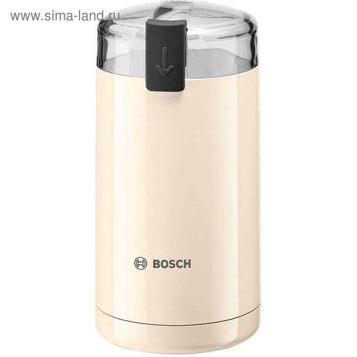 Кофемолка Bosch TSM 6A017C, 180 Вт, 75 г, 150 г/мин, бежевая