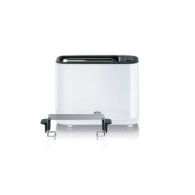 

Тостер Braun HT3010WH, 1000 Вт, 7 режимов прожарки, 2 тоста, белый