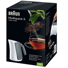 

Чайник электрический Braun WK500, пластик, 1.7 л, 3000 Вт, белый