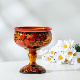 

Конфетница, 15х12 см, хохлома