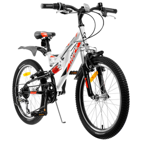 

Велосипед 20" Novatrack Shark, 2020, цвет белый