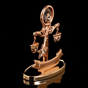 

Сувенир с кристаллами Swarovski "Весы" 7,2х6,3 см