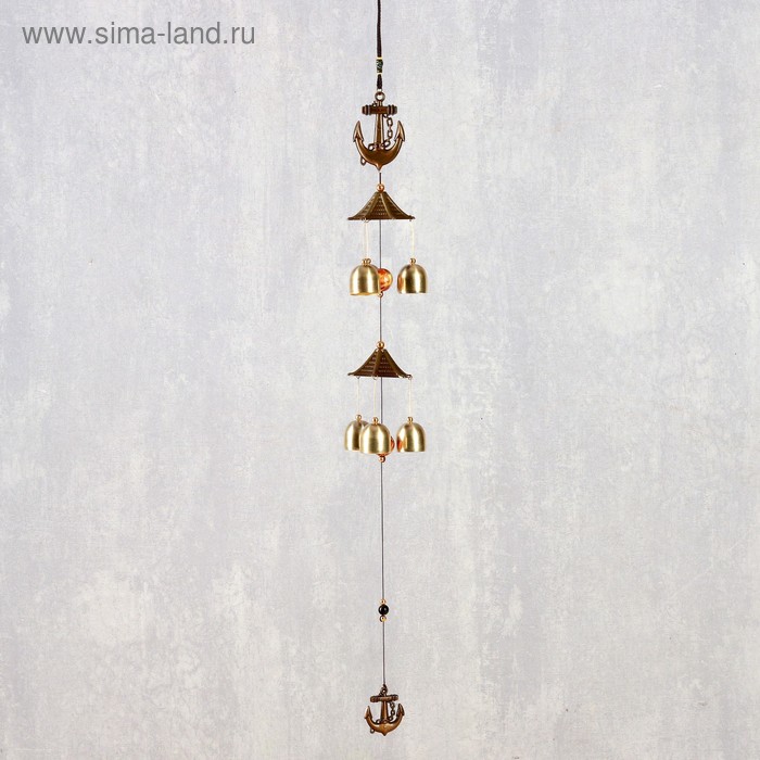 

Музыка ветра металл "Якорь" 6 колокольчиков 60 см