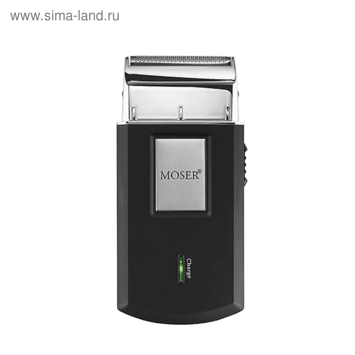 

Электробритва Moser 3615-0051, дорожная, сеточная, 3 Вт, сухое бритьё, от АКБ, чёрная