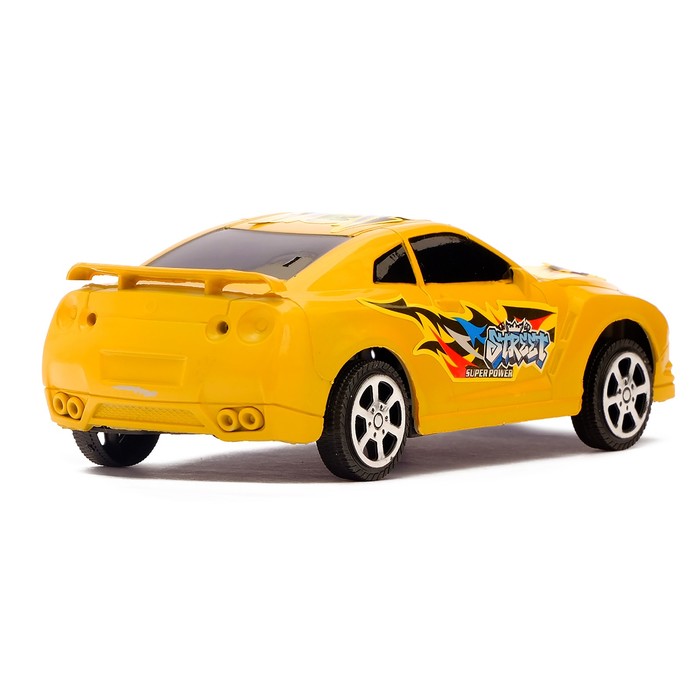 Машина инерционная "Гонщик", цвета МИКС