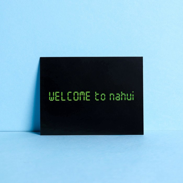 

Открытка мини Welcome to... 8 х 6 см