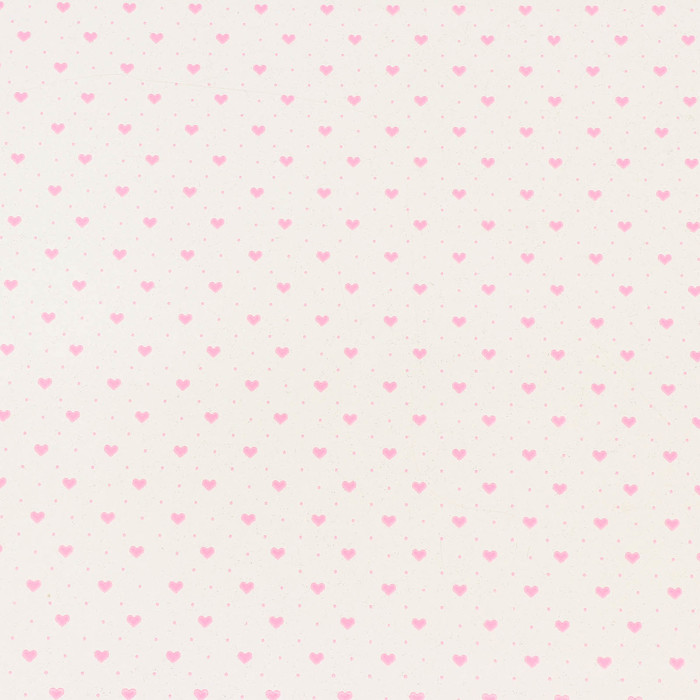 Пленка для цветов "Маленькие сердца", розовая, 0,7 х 7,6 м, 40 мкм, 200 г