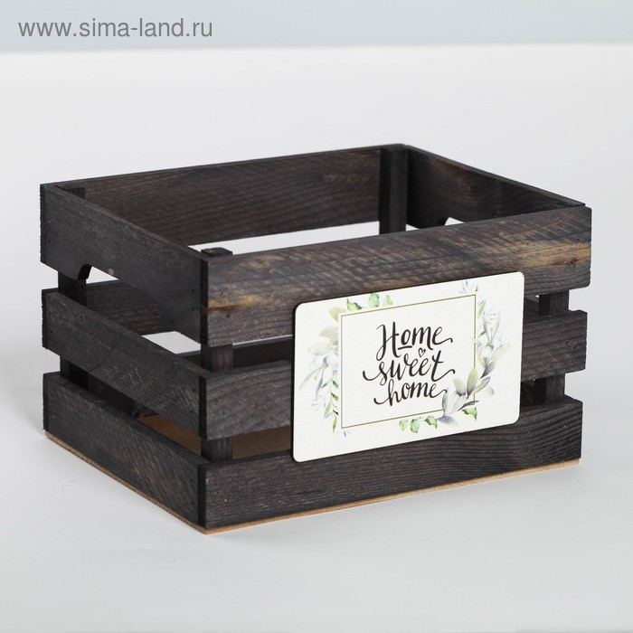 фото Ящик для хранения "sweet home" 20х15х20 см