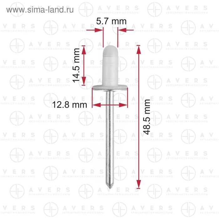 Заклепка лючка Toyota 9026906013