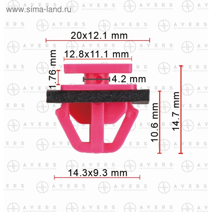 Клипса Hyundai / KIA 87756-3E500 клипса hyundai kia 81126 37010