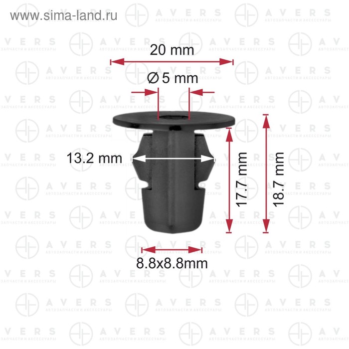 

Клипса Toyota 9018906065