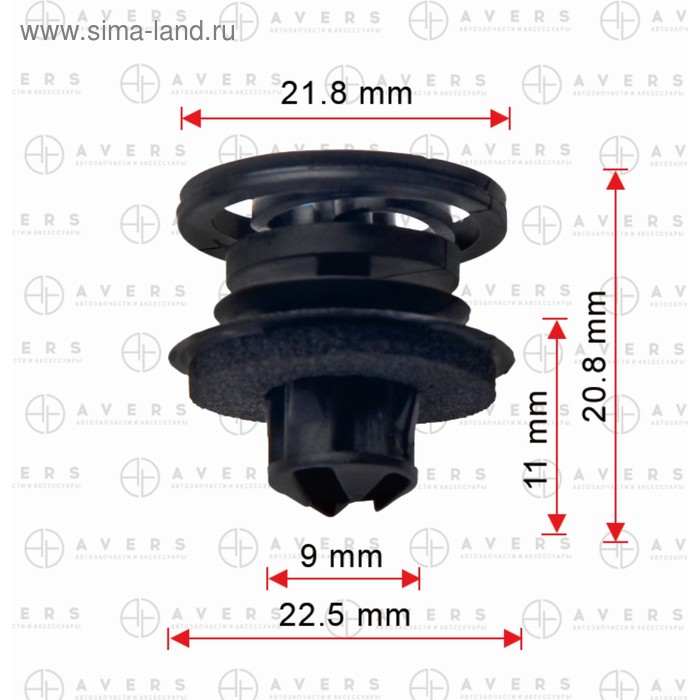 

Клипса VAG 3B0868243