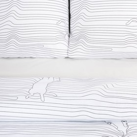 

Постельное бельё «Этель» 1.5 сп Cute cats 143*215 см,150*214 см, 70*70 см 2 шт