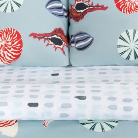 

Постельное бельё Этель дуэт Sea ​​shell 143*215 см 2 шт,240*220 см,70*70 см 2 шт