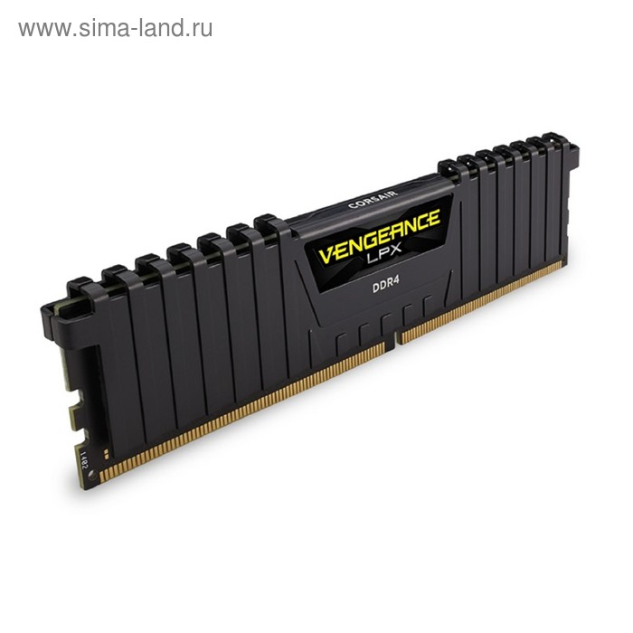 

Память DDR4 Corsair CMK16GX4M1A2666C16, 16Гб, PC4-21300, 2666 МГц, DIMM