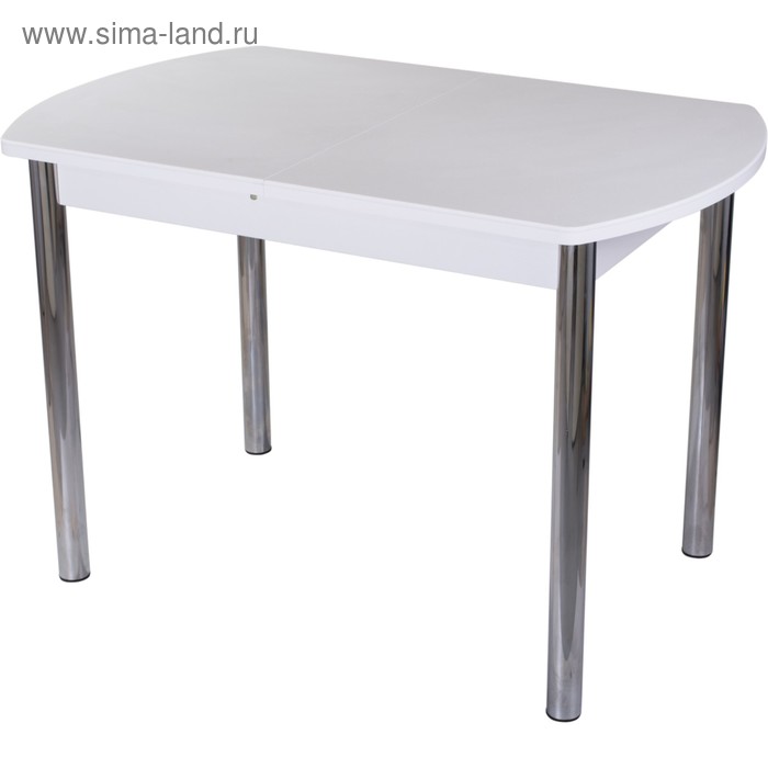 

Стол Румба ПО-1 КМ 04 БЛ 02 столешница 22мм, 1200(1570)х800х750, Белый