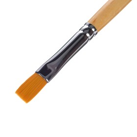 

Кисть «Сонет» № 8, синтетика, плоская, длинная ручка, b=8 мм, покрытая лаком