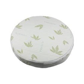 

Матрас Aloe vera soft round, размер 75 × 75 см, высота 10 см, трикотаж